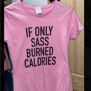 Woman’s small shirt